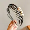 Colección de Diademas de Cabeza de Dientes para Niños y Adultos Impresionante Trenza de Calavera Alta Diadema Colores de Corte Pinza para el Cabello Antideslizante Accesorios para el Cabello