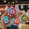 Celebridad de Internet Muñeco de Dibujos Animados Multifuncional Llavero con Luz Intermitente Calculadora Termómetro Colgante para Mochila Regalo Pequeño Venta al por Mayor