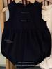 Ropa para Niños Jenny Otoño Bebé Estilo Hepburn Romper Vestido de Moda para Niñas con Lazo