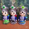 Nova Boneca Étnica Boneca Boneca Lembrança Características Lembrança Feita à Mão Yunnan Guizhou Muwa Adereços de Ensino