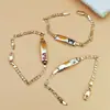 Pulsera de Animal Pequeño de Regalo de Moda para Niños Pulsera Infantil Pulsera de Amistad Femenina Ins Dibujos Animados Hecha a Mano Personalizada Pulsera Apilable