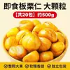 Castañas Auténticas Listas para Comer Castañas Dulces y Suaves Cocidas Snack Saludable de Castañas para Aliviar Antojos Aceite de Castaña