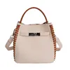 Diseño de Nicho Personalidad Casual Bolso Cubo Textura Simple Bolso Nuevo 2026 Primavera Bolso de Hombro Cruzado para Mujer