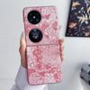 Para Huawei P50Pocket2 Funda para Teléfono Bordado Guofeng magicVFlip Pantalla Plegable Patrón de Cuero Funda Protectora