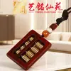 Chaveiro Pingente de Abacus de Jacarandá Yiming Xianyuan Pingente Unissex Corrente Ornamento Vintage Presente