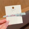 Pinza para el Cabello de Pato Kt Cat Dulce y Linda Pinza de Posicionamiento Metálica Pinza Lateral para la Frente Pinza Sin Rastro para Lavar la Cara y Maquillaje