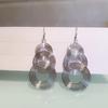 Pendientes circulares multicapa de metal personalizados nuevos de estilo europeo y americano, pendientes largos de círculo grande retro exagerados, pendientes de celebridades de Internet para mujeres