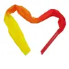 Cintas de Seda de Colores con Palos para Adultos y Niños, Cintas Largas de Seda para Danza, Accesorios para Performance de Apertura de Reunión Deportiva, Cintas de Colores