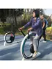 Fuente Dinámica de Ciclismo Bicicleta Entretenimiento Interactivo Exterior Pedal Luminoso Equipo sin Energía Parque Inteligente