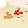 Mezcla 32 Accesorios para Joyería DIY del Día de San Valentín Corazón Aleación Aceite Goteando Corazón de Durazno Colgante Collar Pendientes Colgante para Teléfono Móvil