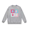 Otoño e invierno estilo japonés marca de moda cabeza de simio estampado de dibujos animados unisex joven suéter sudadera holgada venta al por mayor y dropshipping