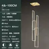 Lámpara de pasillo de apartamento tipo loft dúplex candelabro de escalera nórdico creativo lujo villa sala de estar moderna minimalista lámparas