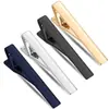Clip para Corbata de Traje al por Mayor de Venta Caliente Transfronteriza para Hombres, Clip de Metal, Accesorio de Traje Simple de Negocios de Alta Gama, Venta Directa desde la Fuente