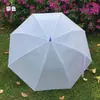 Paraguas Transparente Desechable de Plástico para Niños con Mango Largo para Bodas Paraguas Blanco Desechable