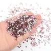Suministro Transfronterizo de Diamantes para Uñas Artísticas de Cristal Redondo de Fondo Plano con Pedrería Accesorios para Joyería de Diamantes DIY Venta al por Mayor