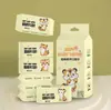 Mini Toallitas Húmedas, Toallitas Húmedas Mini Portátiles para Estudiantes y Bebés, Mini Toallitas Húmedas Especiales para Limpiar Manos y Boca al Salir