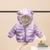 Comercio Exterior Ropa Infantil Otoño e Invierno Nueva Caricatura Chaqueta de Plumón de Algodón Infantil para Niños y Niñas, Abrigo Ligero para Bebé para Niños Mayores