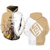 Sudaderas para Hombre y Mujer con Estampado Digital 3D, Originales de Europa y América, para el Otoño e Invierno 2024, del Juego Genshin Impact