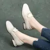 2026 Primavera/Verano Nuevo Comercio Exterior 2026 Primavera/Otoño Nuevos Mocasines Piel Suave Planos Zapatos de Mujer Transfronterizo