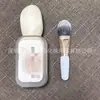 Brocha de Base Suave Amigable con la Piel Forma de Lengua Mango Corto de 9 cm Brocha Plana de Lengua para Mascarilla Brocha para BB Cream Brocha de Maquillaje Cangzhou No Consume Polvo