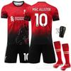 Traje de Entrenamiento de Fútbol 2526 Edición Especial de Fútbol Liverpool No. 11 Salah 9 Nunez 4 Van Dijk Conmemorativo