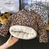 [Acolchoada de algodão de três camadas que muda de cor para o inverno] Jaqueta acolchoada de algodão de três camadas que muda de temperatura para crianças, jaqueta grossa e quente de inverno
