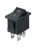 Interruptor Basculante Interruptor de Bebedouro Acessórios Interruptor de Balança Eletrônica KCD1-101 Preto 2 Pinos 2 Posições 6A/250V