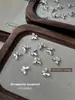 Nuevo producto terminado, decoraciones de arte de uñas de mariposa patchwork, lujo ligero, deslumbrante, purpurina tridimensional, accesorios de decoración de uñas DIY, al por mayor