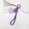 Pingente de Florzinha Fofa Cordão para Celular Pulseira de Pulso Estilo Esportivo Acessório Chaveiro Capa de Celular Ornamento Pequeno DIY
