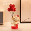 Decoración Creativa de Gato de la Suerte con Globos para Entrada Zapatero Sala de Estar Decoración del Hogar Regalo de Inauguración