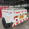 Reboque de engate traseiro rebocável para uso doméstico, adequado para passeios de autossuficiência off-road, pode ser acoplado a uma van de camping, carro, sedan ou pequeno trailer de viagem