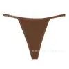 Tanga Especial Personalizado Transfronterizo para Mujer Cintura de Cuerda Diseño de una Sola Cuerda Sexy Divertido Bikini Playa Mujer