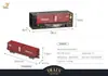 Tren de Vapor Retro Fenming con Luz, Vagón de Pasajeros, Accesorios de Vía, Piezas Suplementarias, Modelo de Juguete para Niños