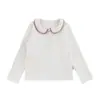 Camiseta Base de Manga Larga para Niña Wulibuyi, Nueva Camiseta de Manga Larga con Cuello para Niños Otoño, Ropa Ajustada de Otoño para Niñas Pequeñas