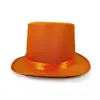 Em estoque Chapéu Rosa Lincoln para Performance de Palco Chapéu Certigo Chapéu Lincoln de Mágico Fantasia de Palco cosplay