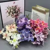 9 Orquídeas Phalaenopsis Artificiales para Decoraciones de Boda, Orquídeas Phalaenopsis Falsas, Flores Artificiales para Venta al por Mayor Transfronteriza