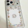 Pegatinas Rilakkuma Estilo Coreano Ins Lindo Dibujo Animado Manzana Funda de Teléfono Iphone17 Pegatina Lente Pegatina DIY