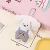 Nuevo colgante de cachorro de peluche, juguete pequeño con correa, charm para bolso, muñeco de peluche, colgante de juguete pequeño, venta al por mayor