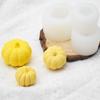 Molde de Silicone para Velas Aromáticas DIY Halloween Abóbora Grande, Médio, Pequeno Enfeites de Gesso Assar Bolo