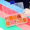 Set de 10 Colores de Lentejuelas Perla para Manualidades Caja Alta Calidad Bordado Francés Hecho a Mano DIY 20 Colores