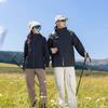 Jaqueta Softshell Alternativa de Marca para Homens e Mulheres, Conjunto de Duas Peças Removível 3 em 1 com Forro de Grafeno, Jaqueta para Caminhada, Compra em Grupo com Logotipo