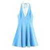 Sexy Estilo Europeo y Americano Vestido Ancho de Moda para Chica Nueva Caliente de Verano Estilo Ola de Comercio Exterior