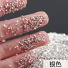 Arte de Uñas de Moda Color Arena de Tormenta Accesorios para Uñas Irregulares 10g 20g 50g Granel Grava de Vidrio
