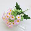 Flor Artificial, Manzanilla, Margarita, Decoración de Crisantemo Holandés, Flor Falsa, Ramo para Sala de Estar, Mesa de Comedor, Crisantemo Pequeño, Flor de Alta Gama