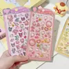 Adesivos 3D de Cristal Hello Kitty e Cinnamoroll Adesivos de Desenho Animado Kuromi Kitty Adesivos para Decoração DIY de Capa de Celular
