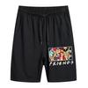 Shorts de anime RED de una pieza transfronterizos sueltos estampados de una pieza shorts modernos