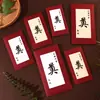 Envelopes vermelhos de funeral, envelopes de dinheiro para presentes de memória, sacos solenes de homenagem fúnebre estilo chinês, sacos especiais de seda e ouro para luto sincero, atacado