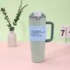 Taza de Hielo para Coche Transfronteriza de 40 oz Color Dopamina Vacío Taza de Fruta Gran Capacidad Termo Portátil con Asa