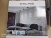 Painel de parede tridimensional de PVC direto da fábrica, adesivos de parede tridimensionais, painel de parede 3D, decoração de interiores, painel de parede 3D