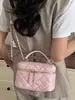 Bolsa Acolchoada com Corrente Nova Tendência 2025 para Mulheres, Bolsa Transversal Elegante de Couro PU de Alta Qualidade, Bolsa de Ombro Versátil e Fashion